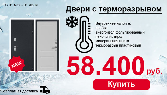 Дверь входная с терморазрывом ВМ-100 в маи